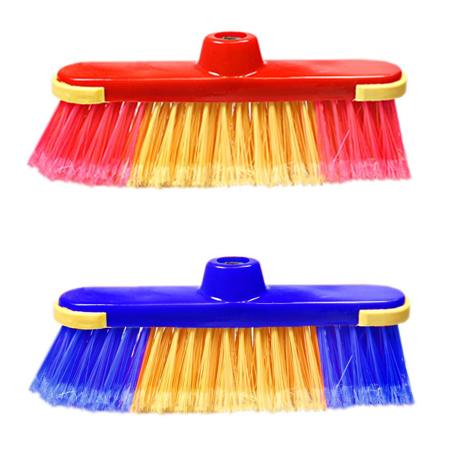 Cleaning Brush Head Plastic 26 cm Assorted Colours 1079  A (Parcel Rate)
