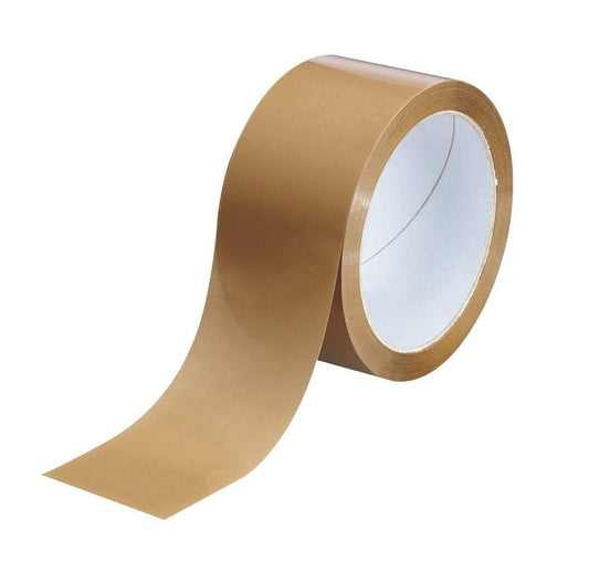 Brown Parcel Packaging Tape Heavy Duty Long Lasting Tape 48mm x 50 Metres TP001 A  (Parcel Rate)