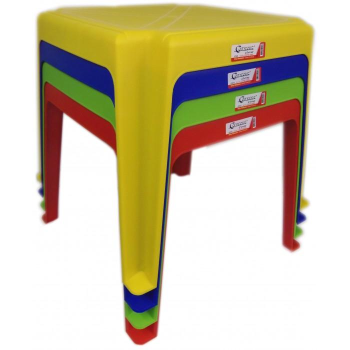 Indoor Outdoor Children's Plastic Table 4 Assorted Colours CT072 A (Big Parcel Rate)