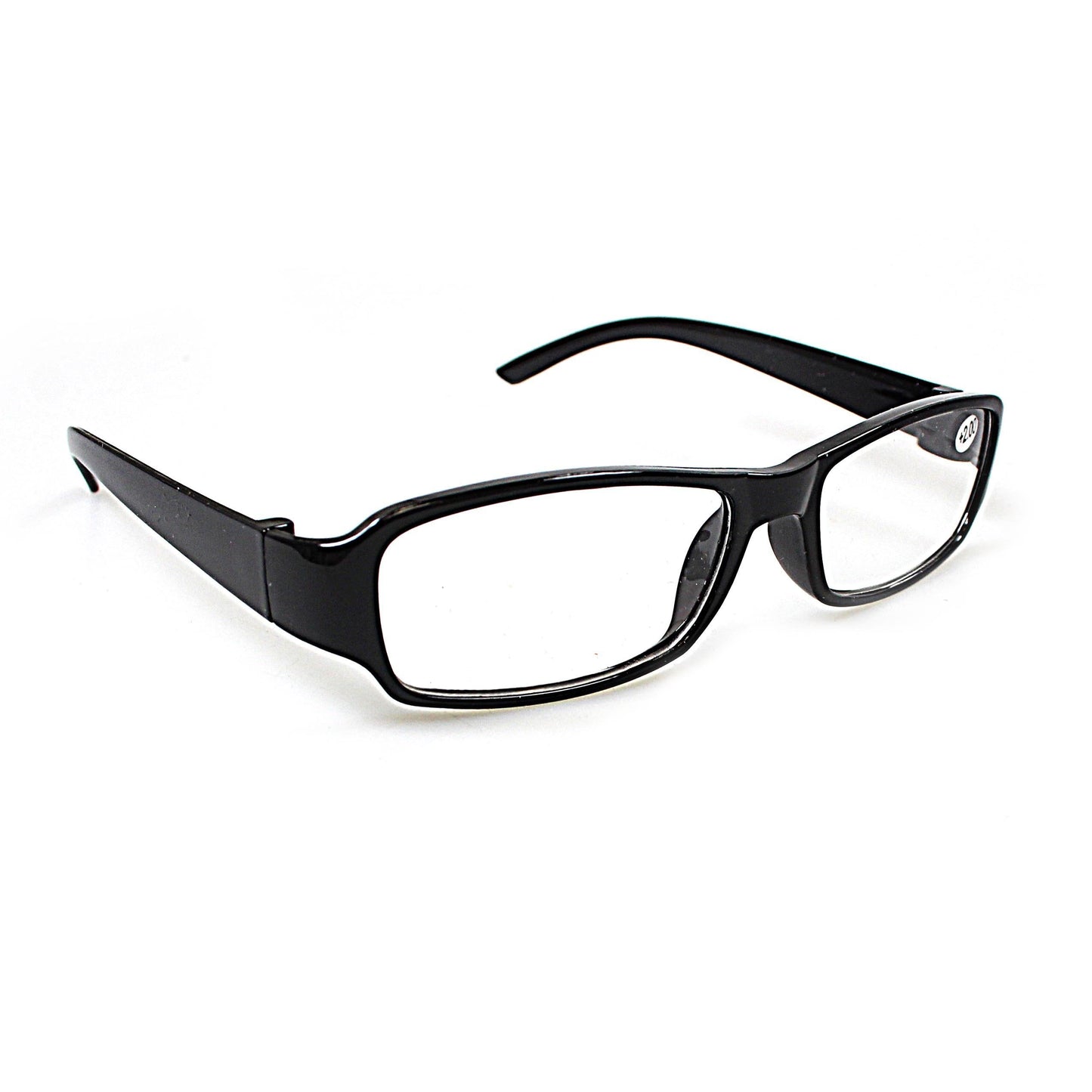 Plastic Calani Black Reading Glasses  +2.50 BOX250 (Parcel Rate)
