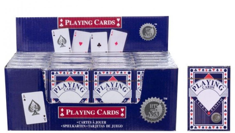 Pack Of Playing Cards x1 Home Fun Games 0020805 (Parcel Rate)