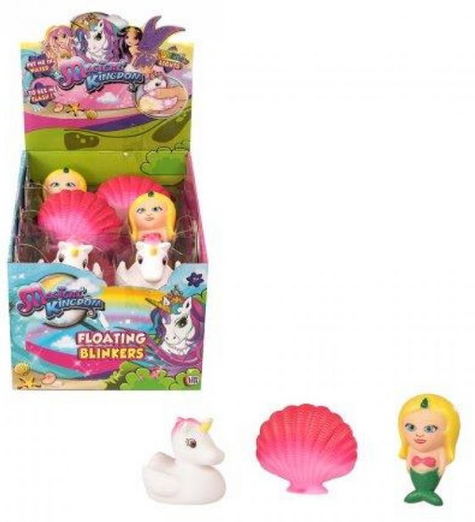 Magical Floating Blinkers Bath Toys Light Assorted Designs UP1374543 (Parcel Rate)