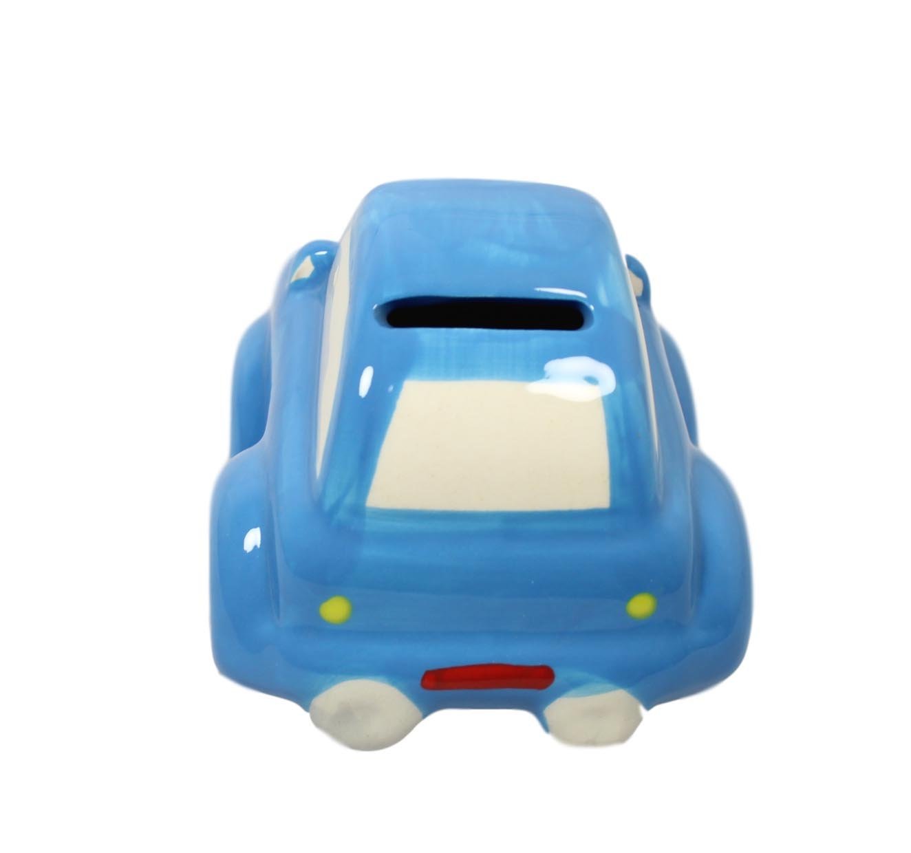 Childrens Ceramic Car TT Money Bank Piggy Bank With Coins Slot 13 x 8cm 5598 (Parcel Rate)