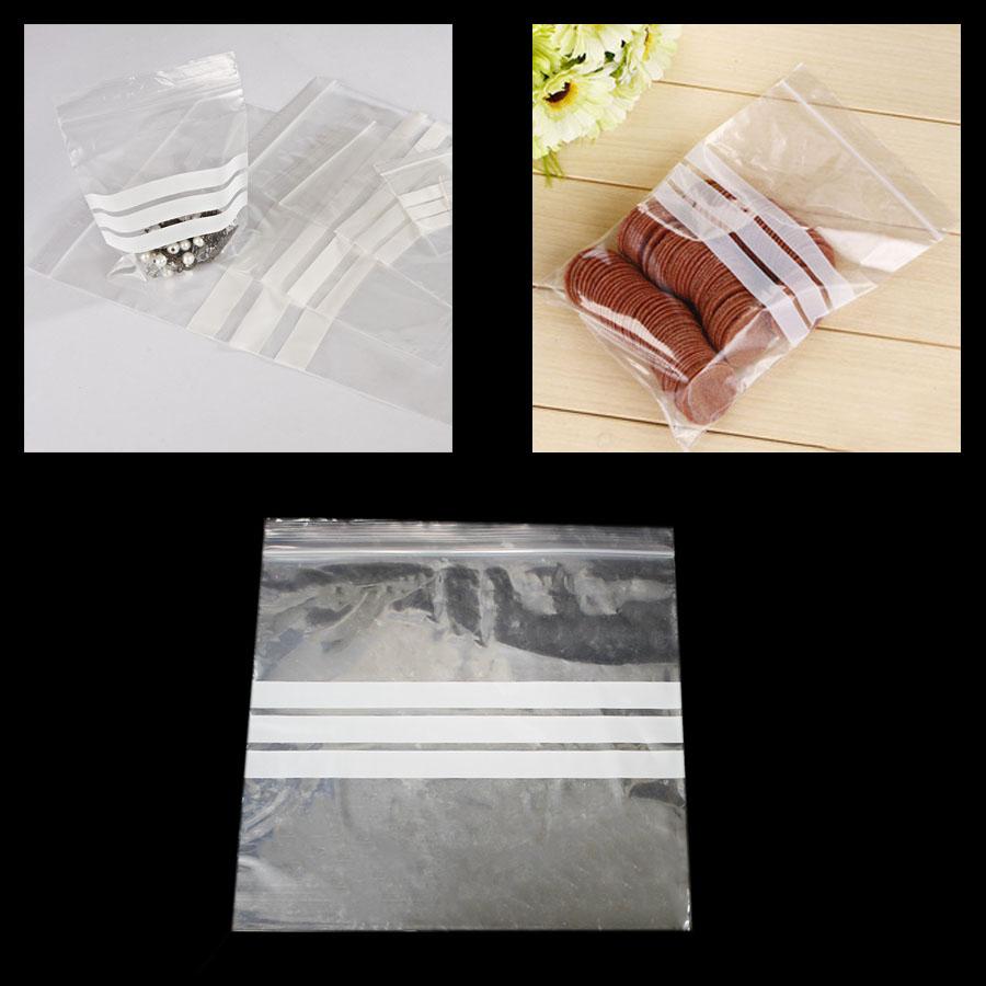 Clear Resealable Zipper Plastic Bags Food Storage 155mm x 155mm Pack of 20  4642 (Large Letter Rate)