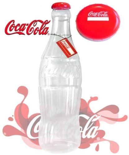 Small Coca Cola Plastic Money Bottle Saving Money Piggy Bank 30cm COK002 (Parcel Rate)