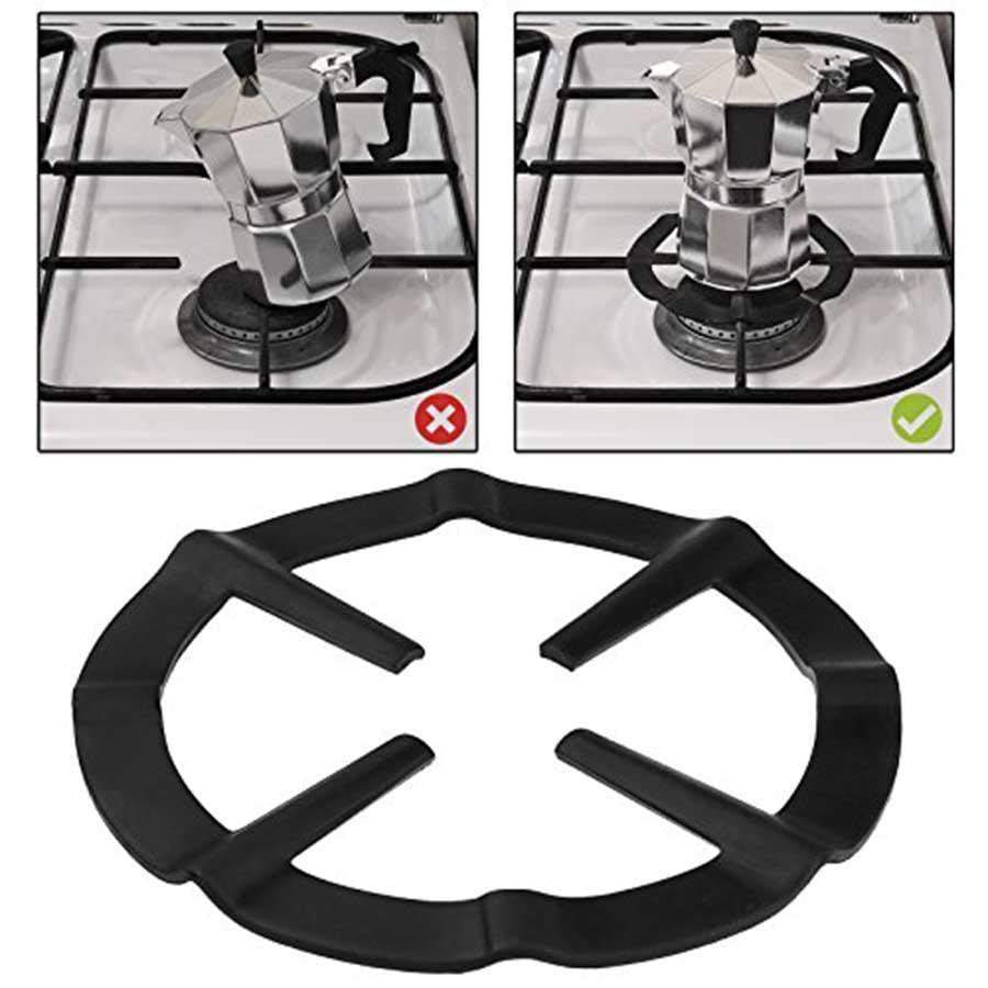 Coffee Plate Iron Cast Hot Hob Tea Coffee Plate Black Suitable for All Hob Types 3423 (Parcel Rate)