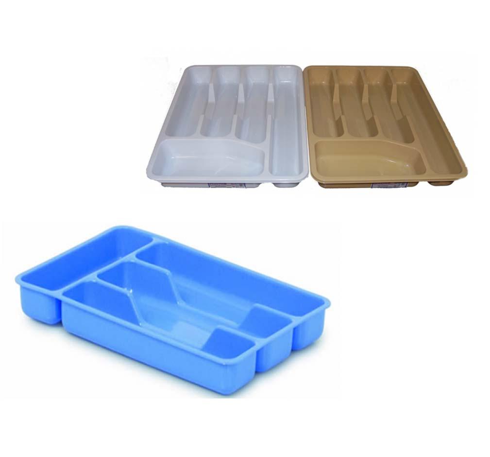 Small Cutlery Tray Assorted Colours Random Sent x 1 Home Kitchen D14000 (Parcel Rate)