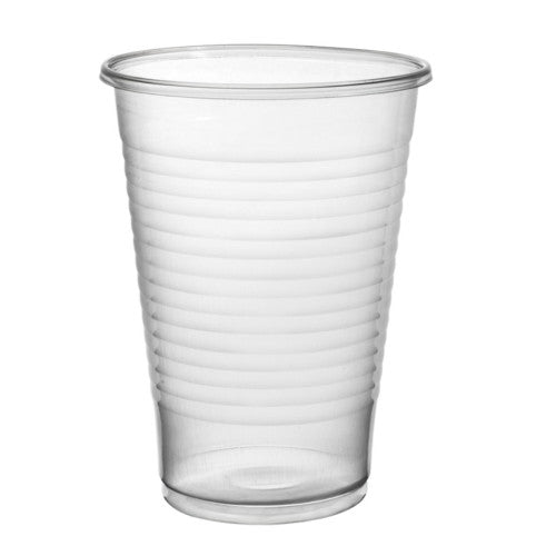 100 Pack Clear Disposable Plastic Cups 180cc PCB02C / 4526 A (Parcel Rate)