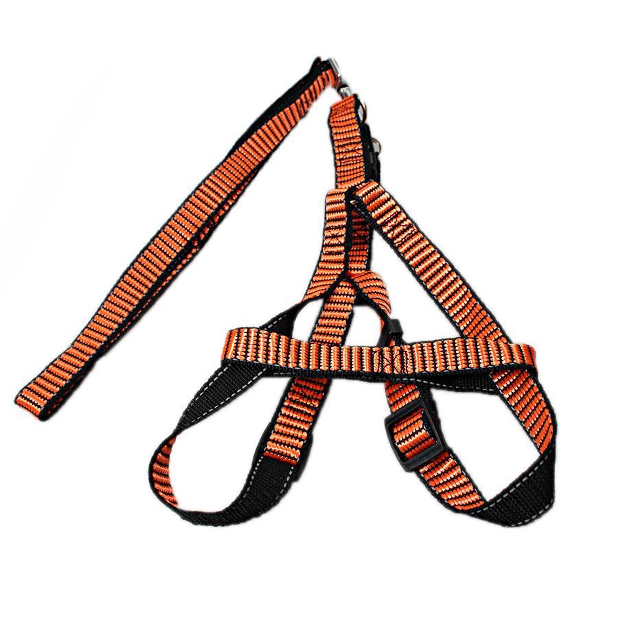 Pet Puppy Dog Collar Leash Vest Mesh Adjustable Harness Chest Braces 5034 (Large Letter Rate)