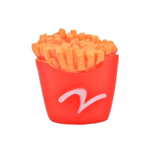 French Fries Shapes Silicone Pet Toys Chew Toy 4301 (Parcel Rate)