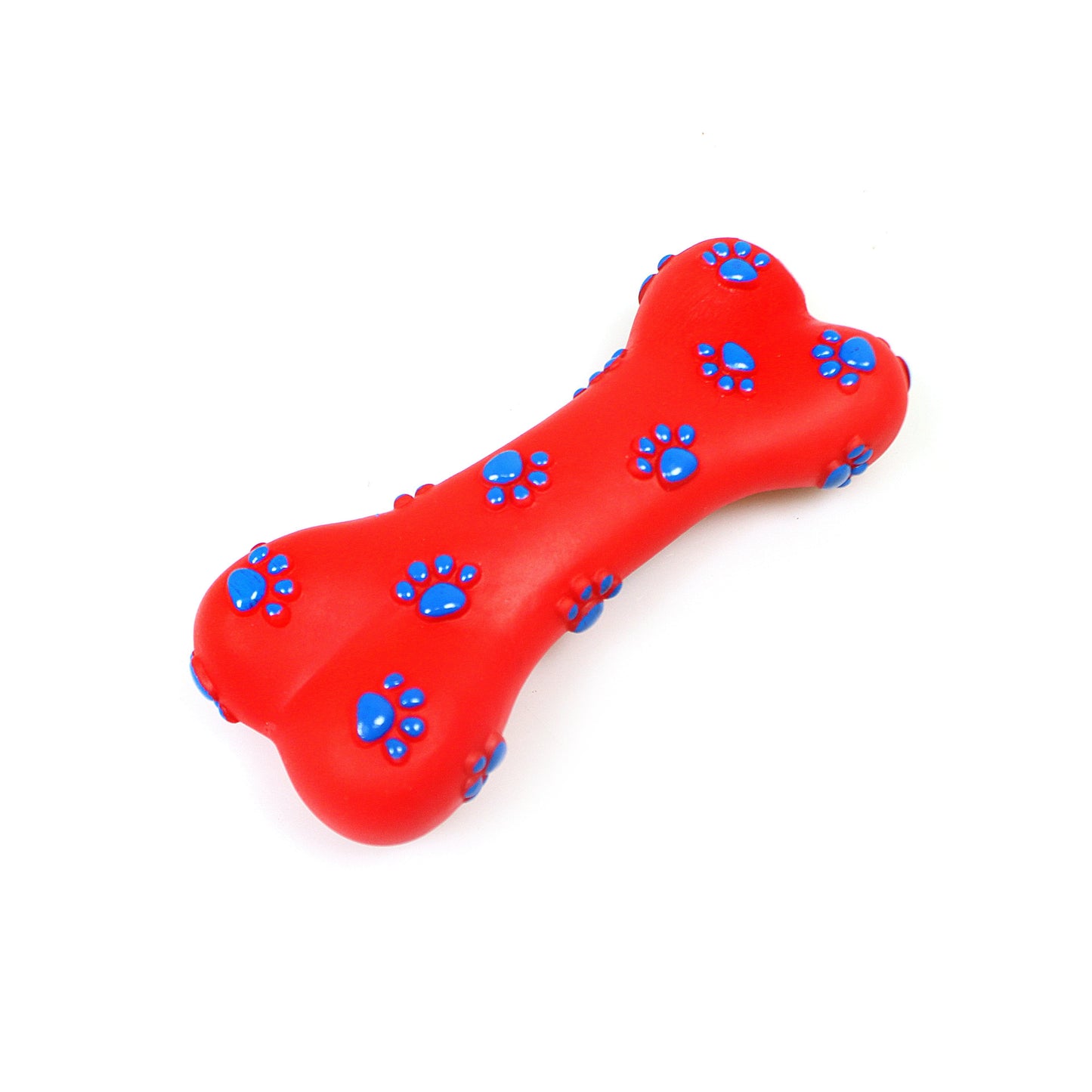 Dog Pet Toy Squeeze Bone Assorted Colours 0066 (Parcel Rate)
