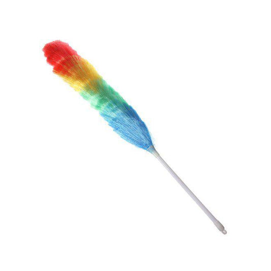 Plastic Rainbow Feather Duster 60 cm 03244 (Parcel Rate)