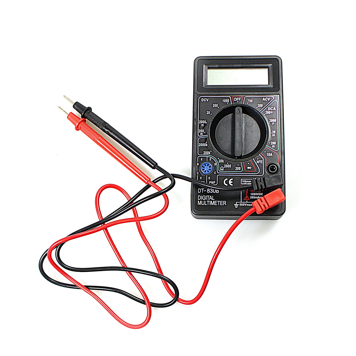 Digital Multimeter Auto Ranging Tester Voltage Detect Car Battery 2550 A (Parcel Rate)