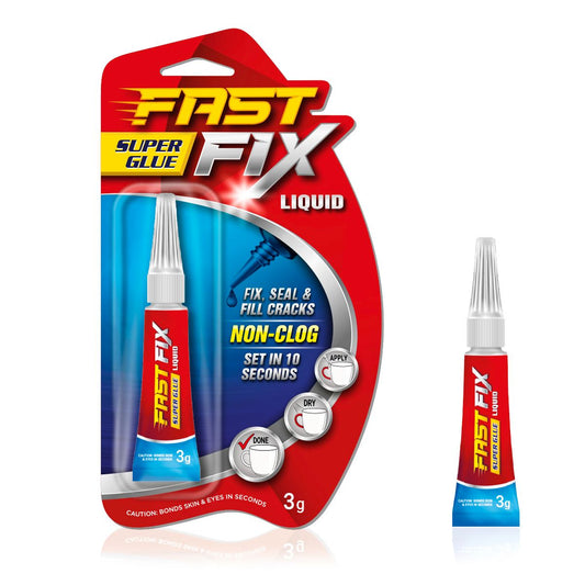 Fast Fix Super Glue Liquid 3g FX3 (Large Letter Rate)