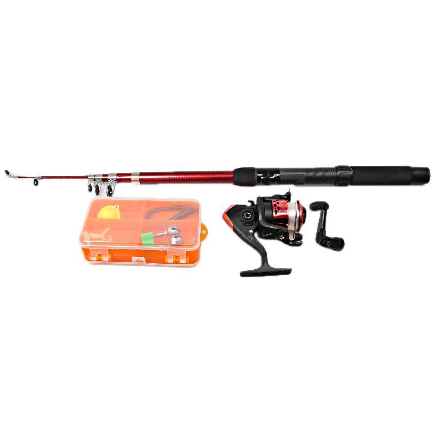 High Quality Expandable Fishing Rod With Assorted Accessories 2624 (Parcel Rate)