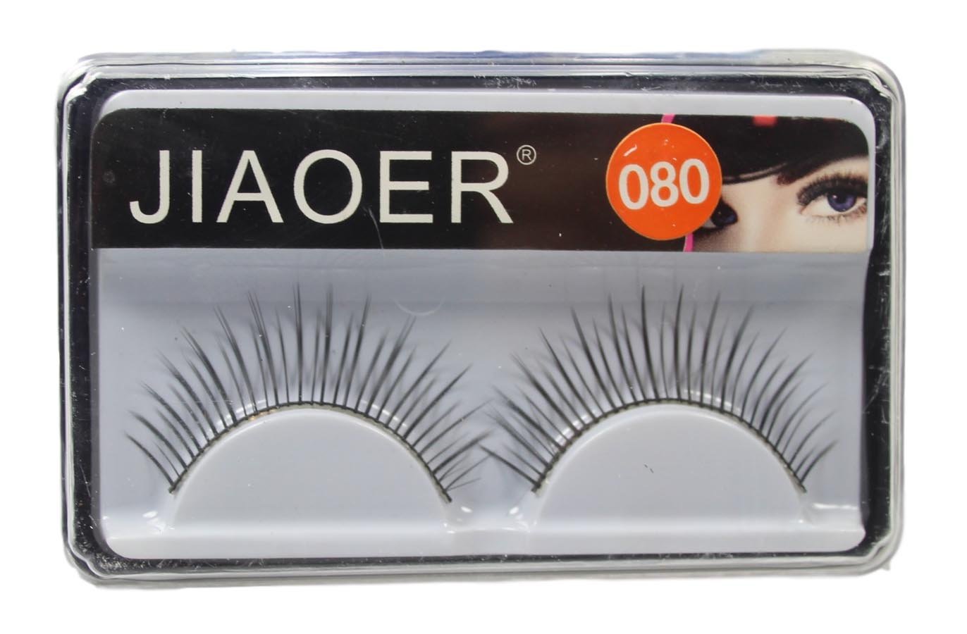Jiaoer False Eyelashes Fake Natural Look Eyelashes Everyday Wear 5312 A (Large Letter Rate)