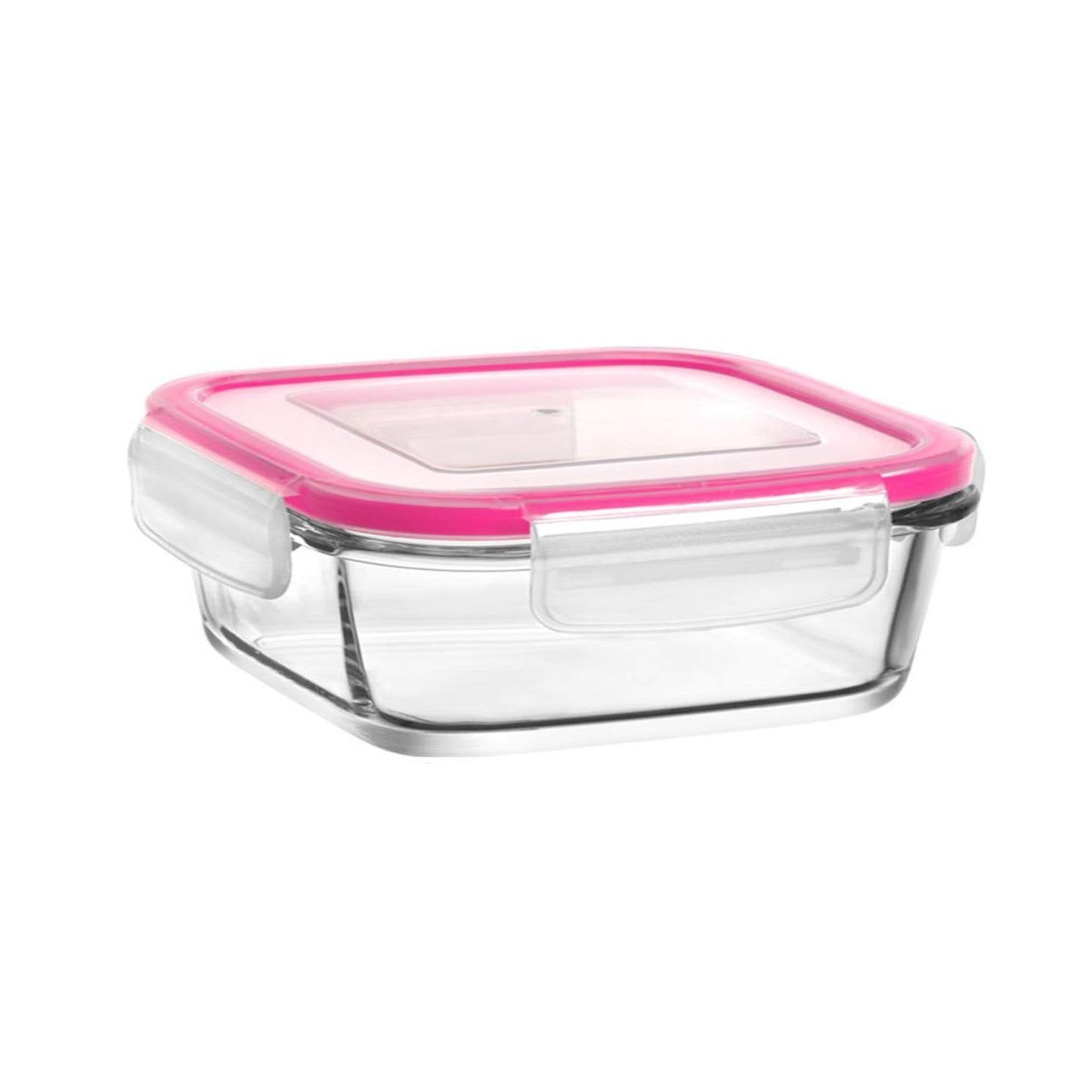 Glass Food Container with Plastic Lid 400cc FRS237KDP A (Parcel Rate)