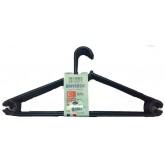 6 Pack Plastic Storage Wardrobe Universal Hangers H0271 (Parcel Rate)