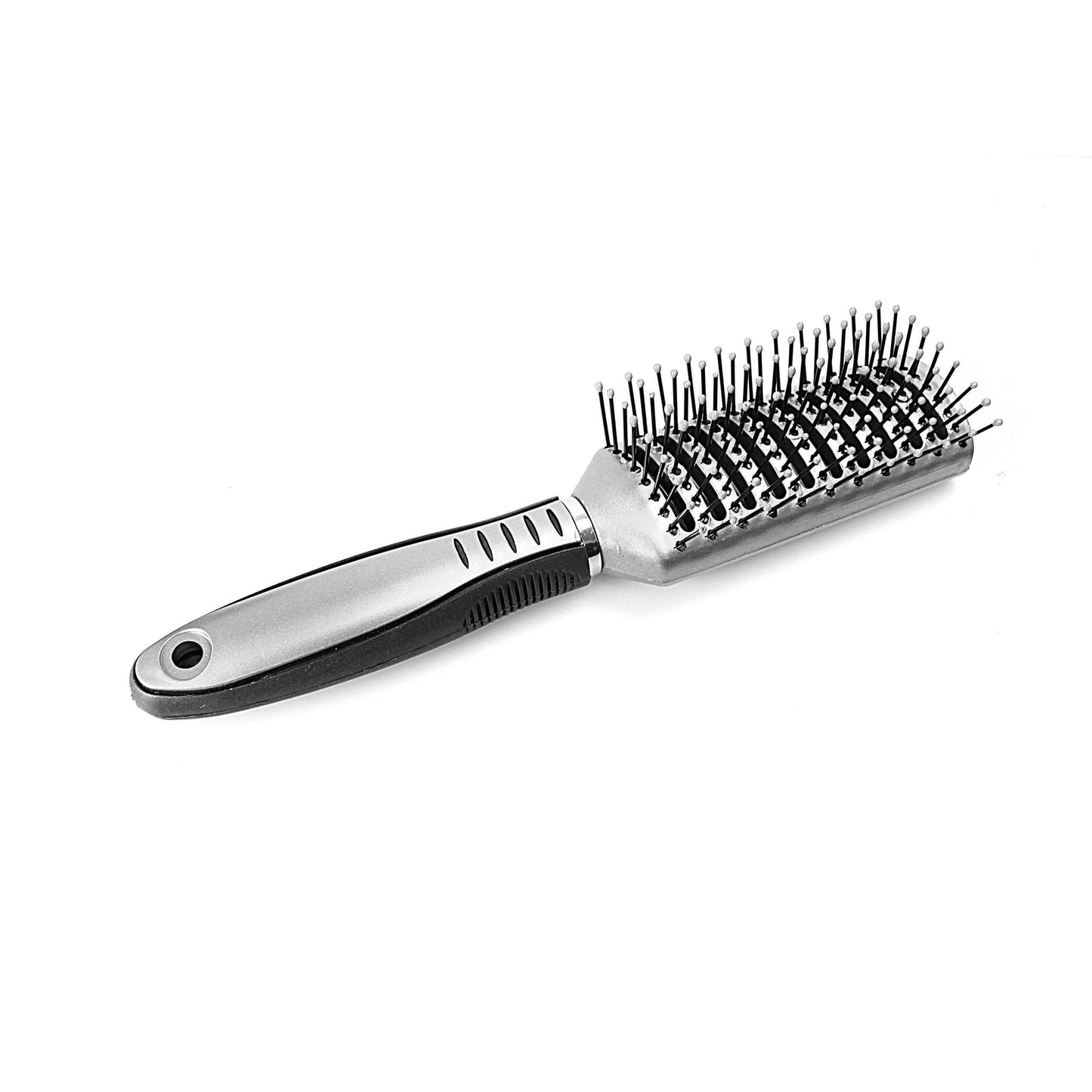 Fashion Hair Styling Rib Brush Plastic Salon Brush 20cm 2186  A (Parcel Rate)