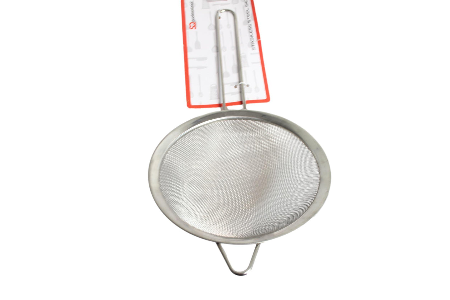 Stainless Steel Sieve Fine Mesh Strainer For Pasta Rice Sifting Flour Sugar Tea Icing 18x6cm 95g 3348 (Parcel Rate)