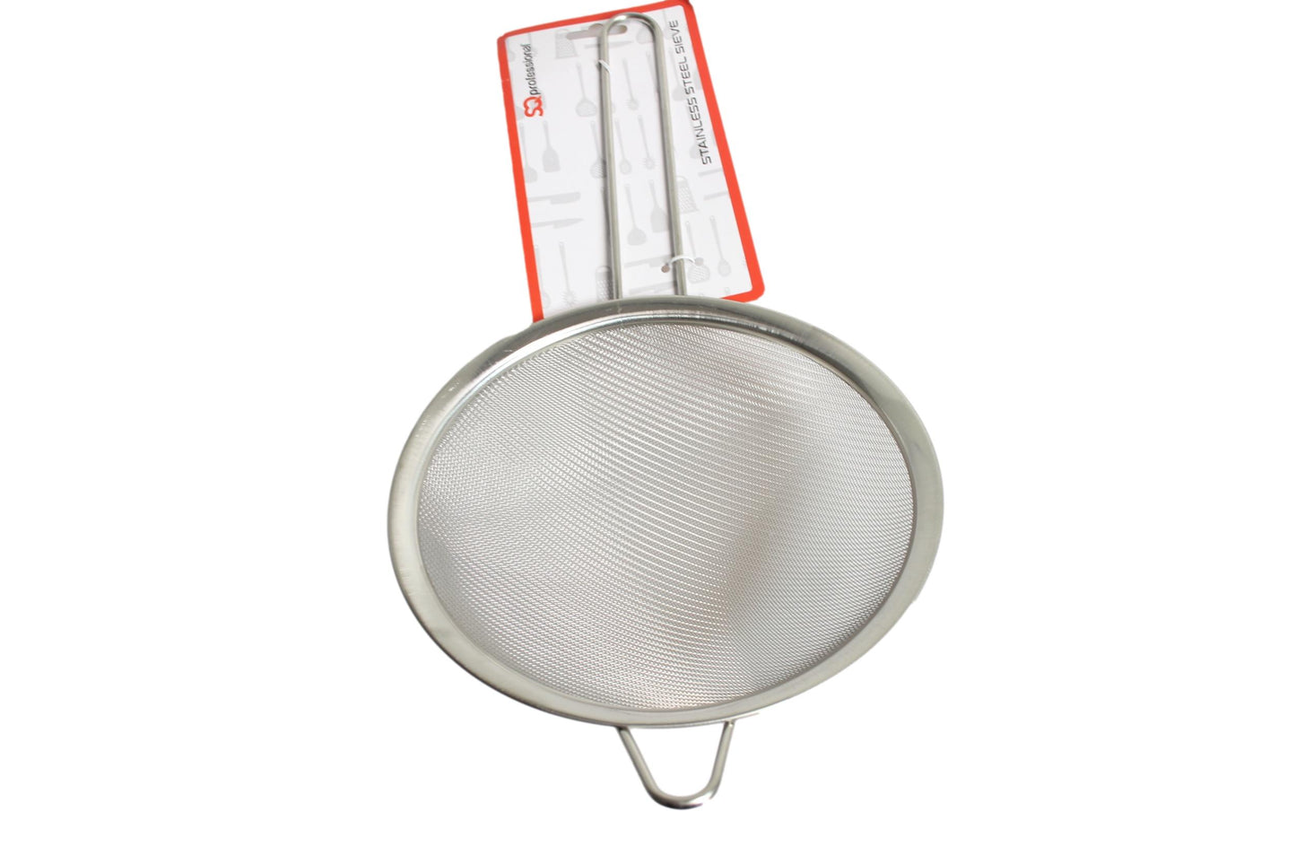 Stainless Steel Sieve Fine Mesh Strainer For Pasta Rice Sifting Flour Sugar Tea Icing 20x8cm 125g (Parcel Rate)