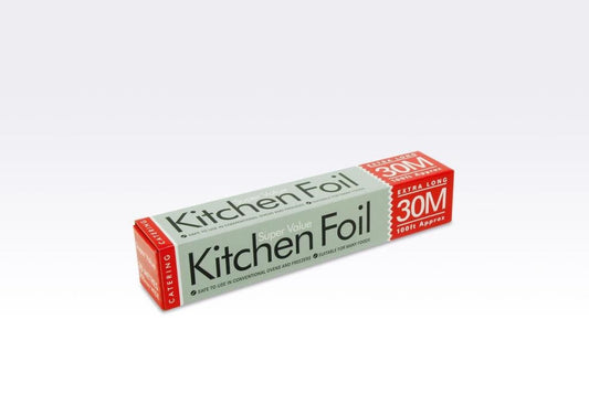 Super Value Aluminium Kitchen Foil 300mm x 30m JR3030RLU / SV30 A (Parcel Rate)