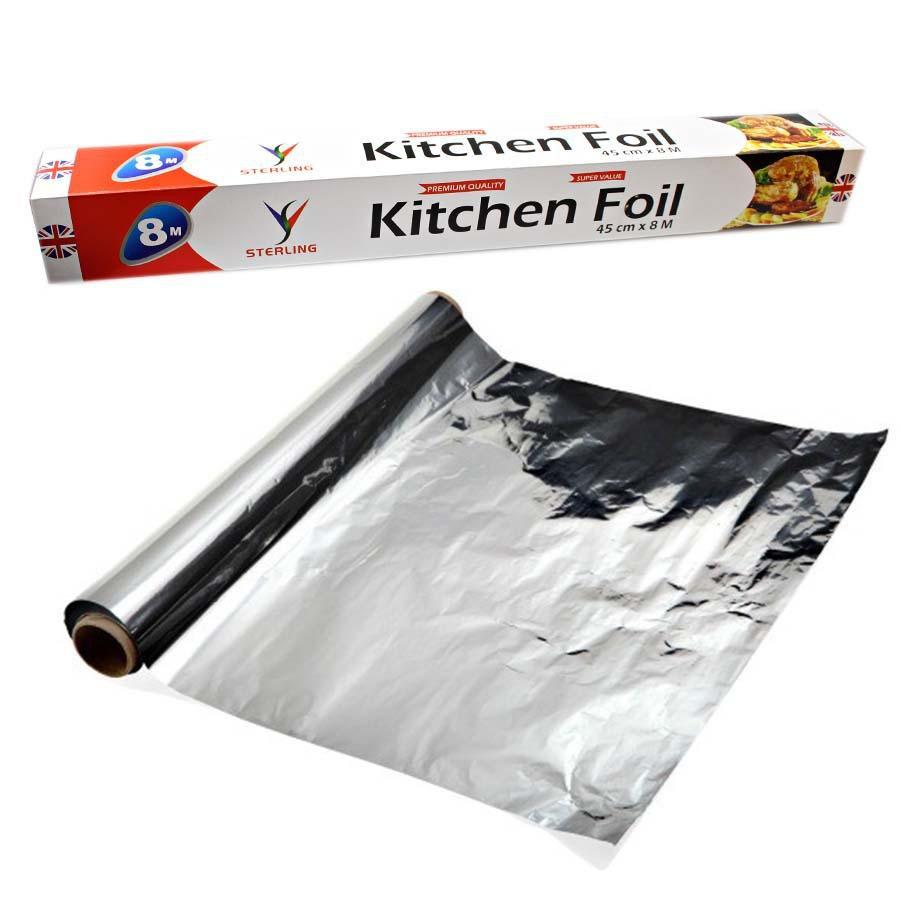 Premium Aluminium Kitchen Foil 8M X 45CM ST14058 (Parcel Rate)