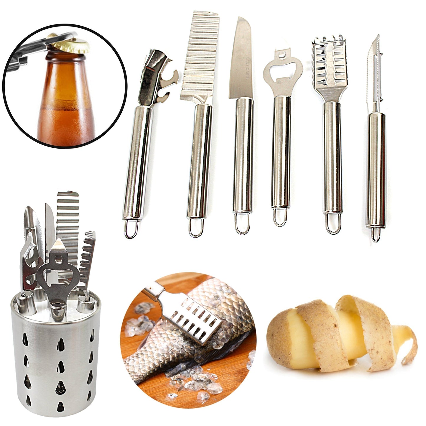 Cooking Prep Utensils Kitchenware Practical Convenient Prep Tool 4945 (Parcel Rate)