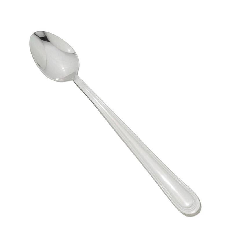 Metal Long Ice Cream Dessert Latte Spoon 18.5 cm Pack of 6 4046 (Parcel Rate)