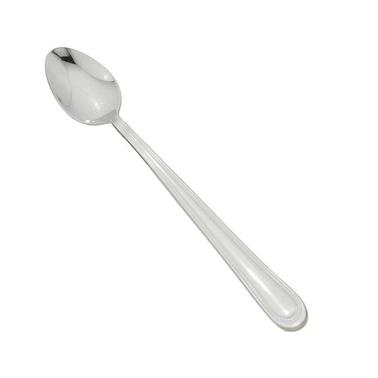 Metal Long Ice Cream Dessert Latte Spoon 18.5 x 2.8 cm Pack of 12 7196 (Parcel Rate)