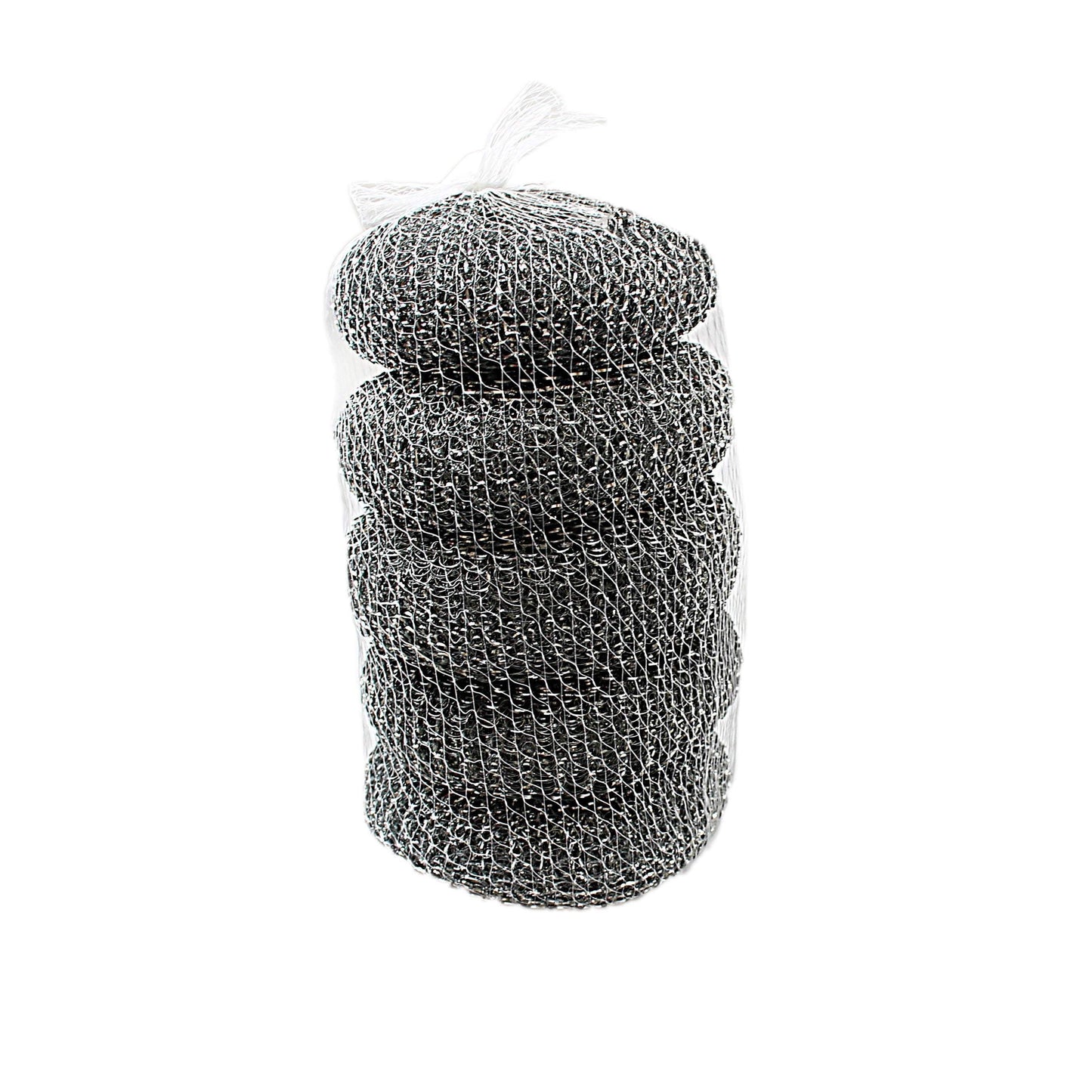 Stainless Steel Tough Cleaning Washing Up Scourer Scouring Pad 4 Pack  4082/ST9992 (Parcel Rate)