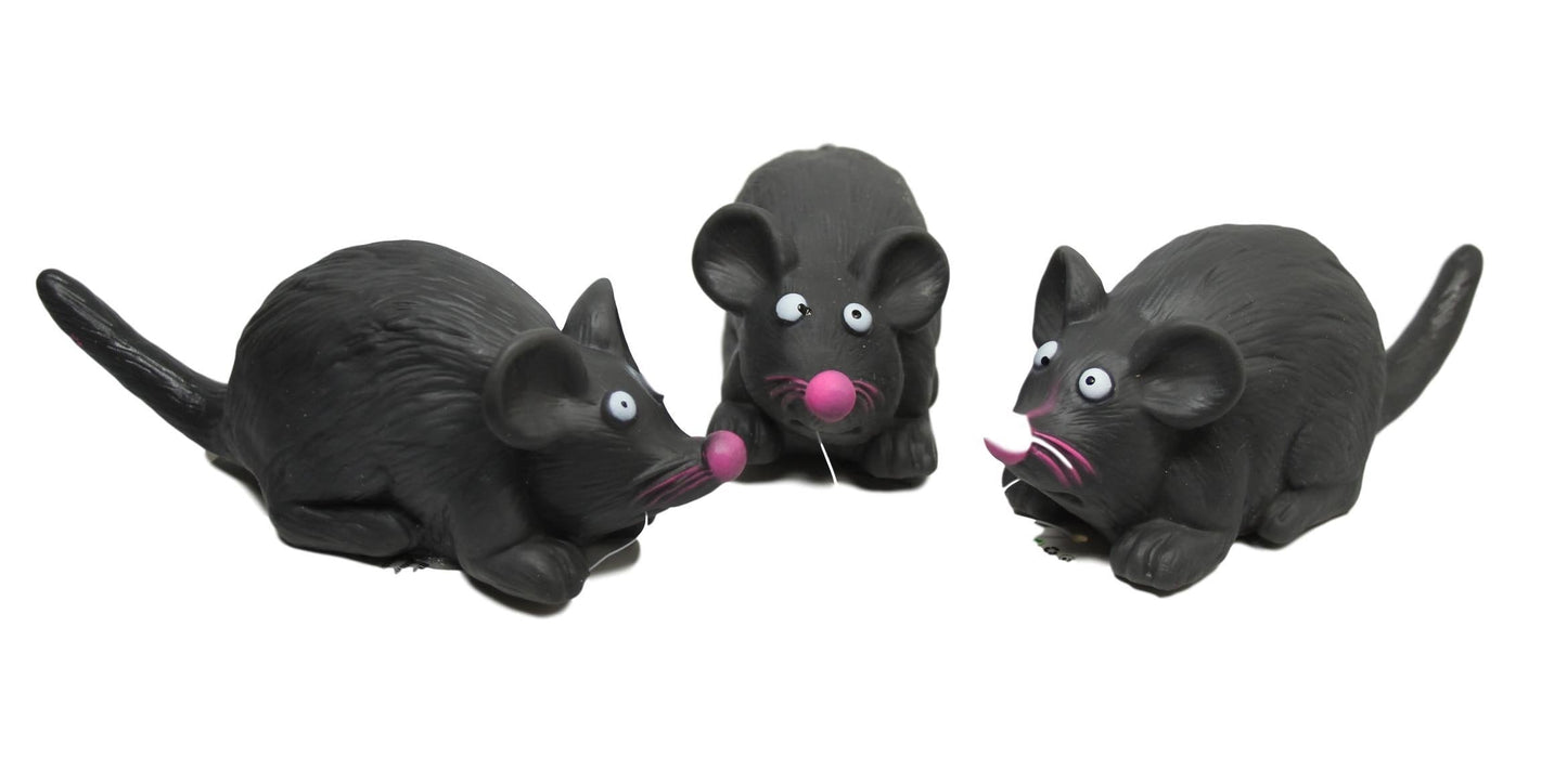 Pets Cats Dogs Fetch Squeaky Mouse Toy Pets Fun Playtime Toy 14cm  5362 (Parcel Rate)