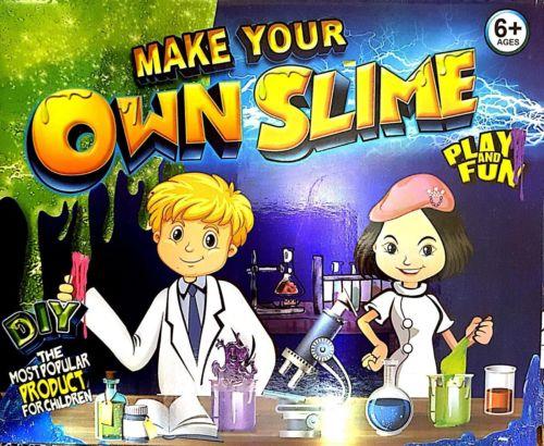 Play The Imagination Slime Kit Make Your Own Slime 13 Pack Set N14319 (Parcel Rate)