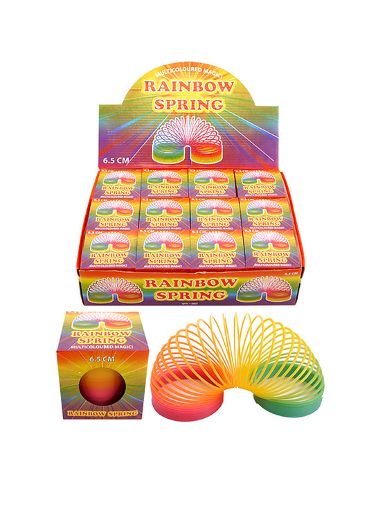 Children's Playing Rainbow Springing Bouncy Spring 6.5 cm N68002 A  (Parcel Rate)