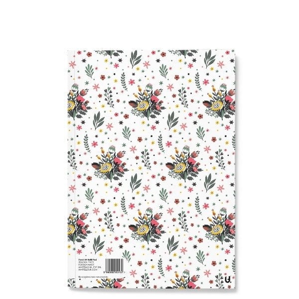 Floral A4 Refill Pad School Assorted Designs P1070 (Parcel Rate)
