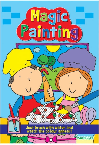 Children's Craft Magic Painting Book 1 & 2 A4 Size P2165 A  (Large Letter Rate)