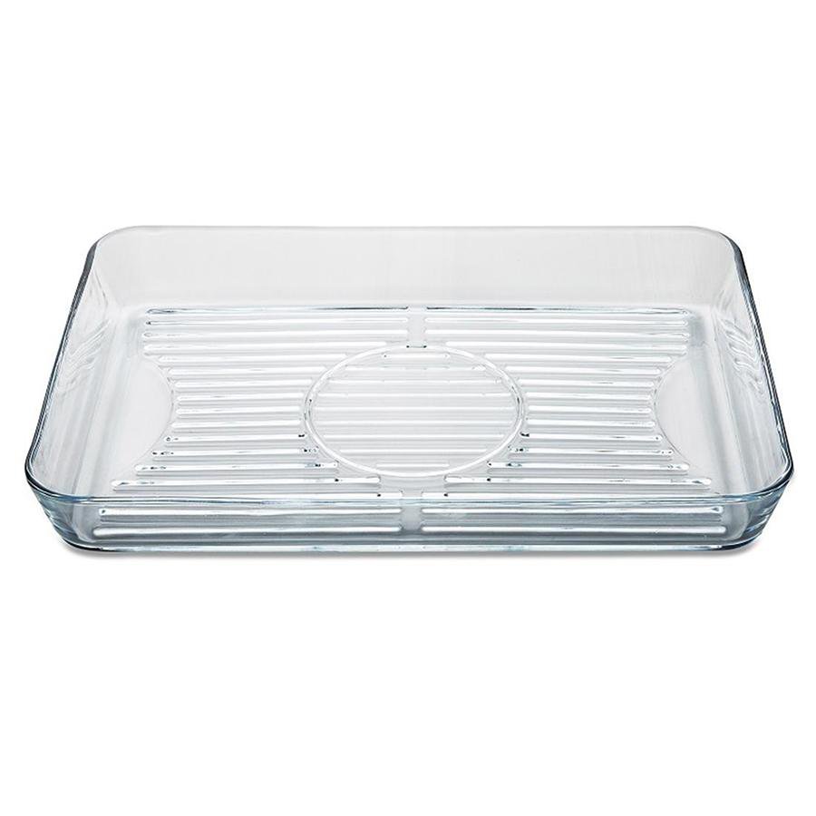 PB Borcam Grill Rectangle Tray Glassware Baking  39cm x 27cm 95117 (Parcel Rate)