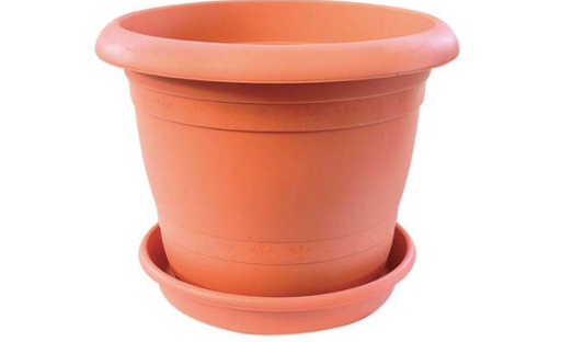 Plastic Garden Plant Pot Indoor Outdoor Gardening Plant Pot (No. 3) 00509 (Parcel Rate)