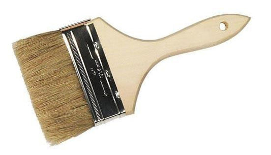 New DIY Wooden Paint Brush Household Use Large Brush 4'' 1931 (Parcel Rate)