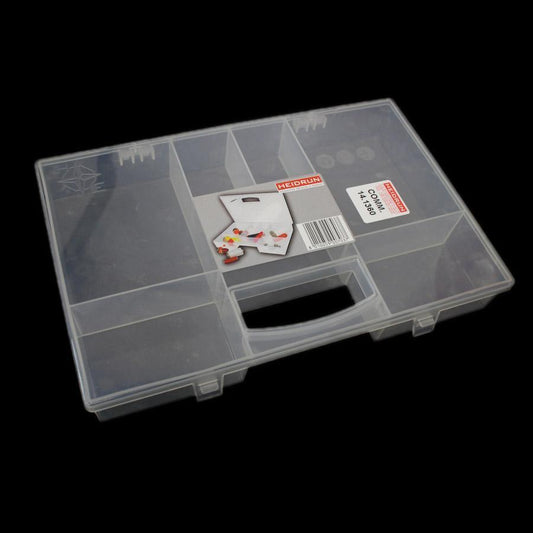 Plastic Sectioned Sewing Storage Organising Box 27 x 18 cm 0703 (Parcel Rate)