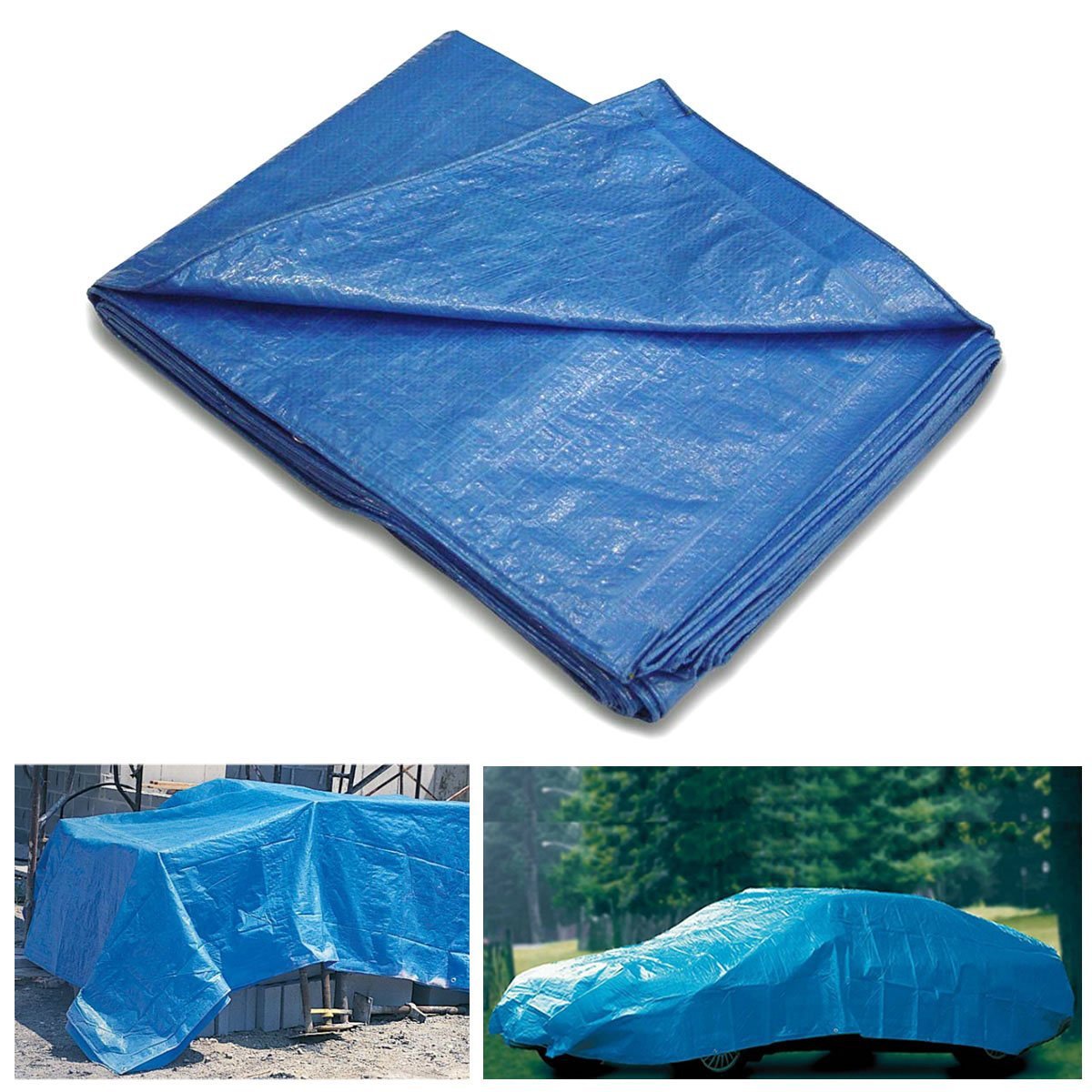 Soft Indoor Car Protective Poly-Cotton Breathable Full Car Cover 3m x 4m 5103 (Parcel Rate)