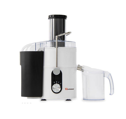 SQ Pro Powerful 800w Centrifugal Whole Fruit & Veg 700ml Jug 1.4L Pulp Collector White 9916 (Big Parcel Rate)