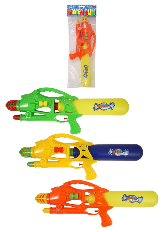 Assorted Colour Childrens Fun Outdoor Water Gun 3 Colours Available 55cm  R08270 A  (Parcel Rate)
