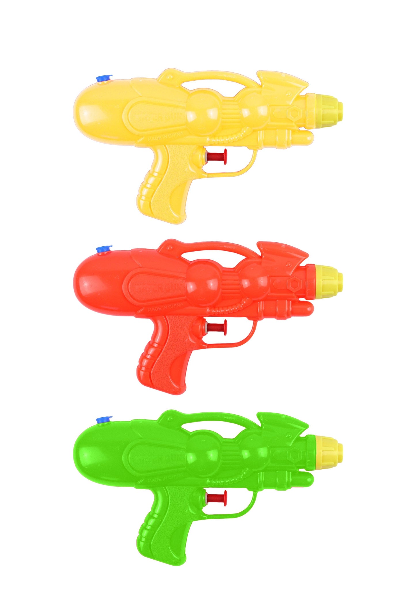 New Super Design Kids Outdoor Water Gun 3 Assorted Colours 17cm R08292 (Parcel Rate)