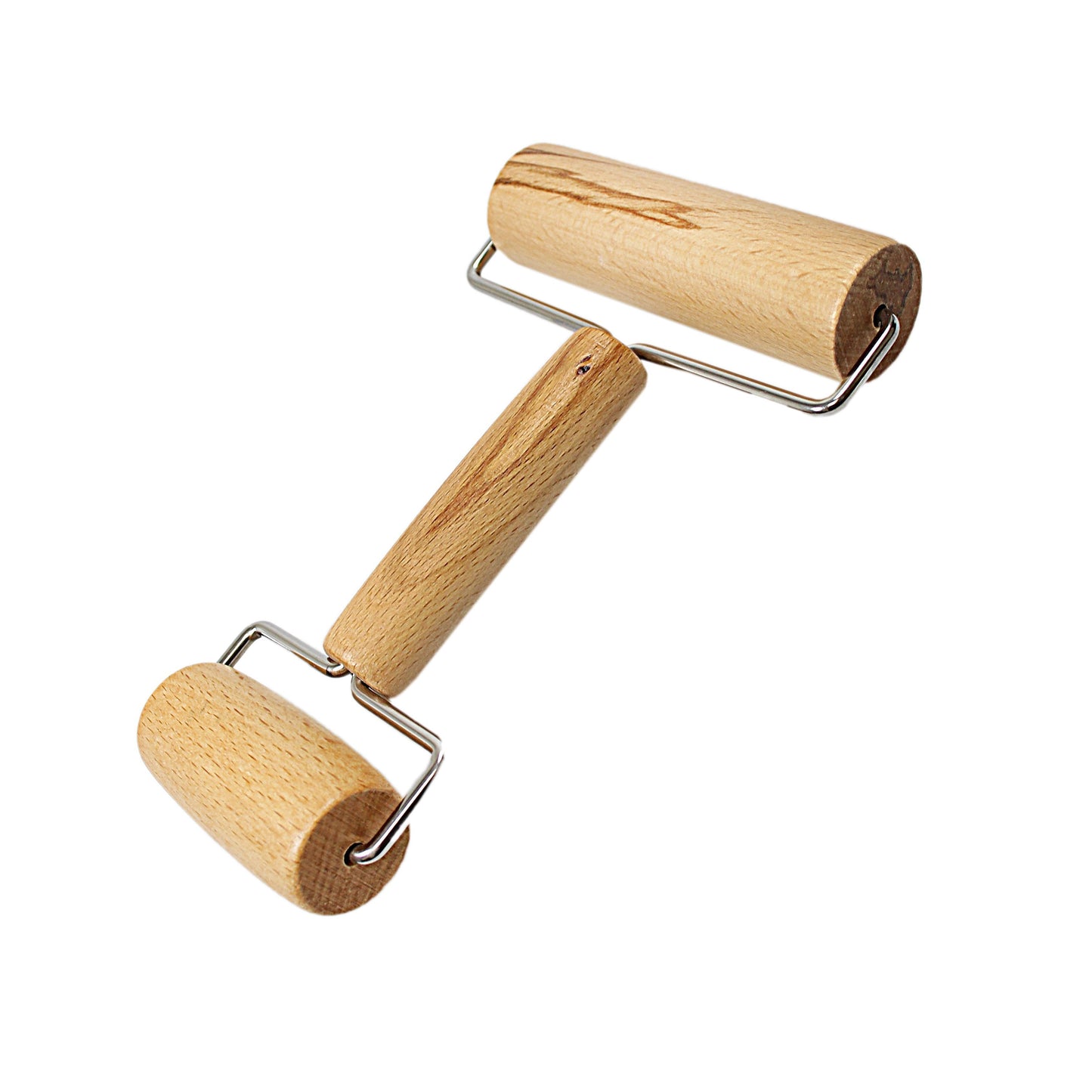 Double Sided Wooden Dough Rolling Pin 10.5 x 6 cm 4666 A  (Parcel Rate)