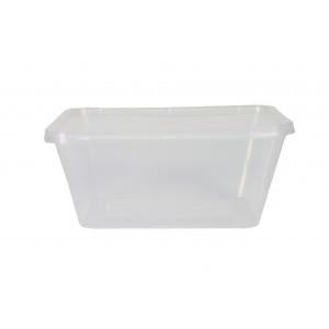 4 Pack Plastic Microwave Food Container Hot/Cold Plastic 650 CC ST8412 (Parcel Rate)