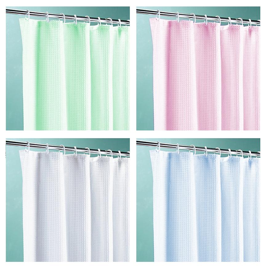PEVA Shower Curtain 180 x 220 cm Assorted Colours 4893 (Parcel Rate)