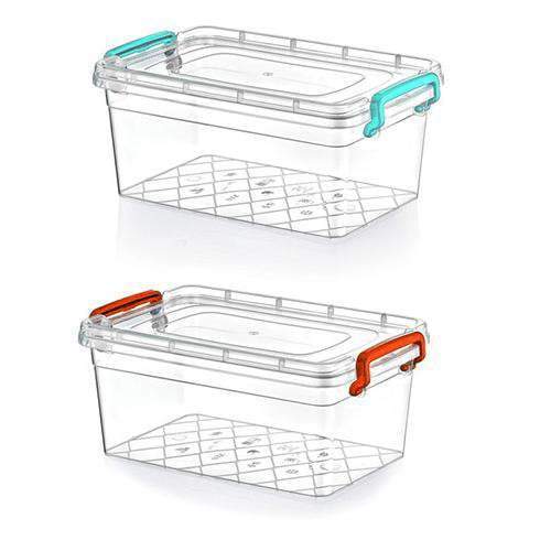 Clear Storage Box Container No.2 3.50L AK254 (Parcel Rate)