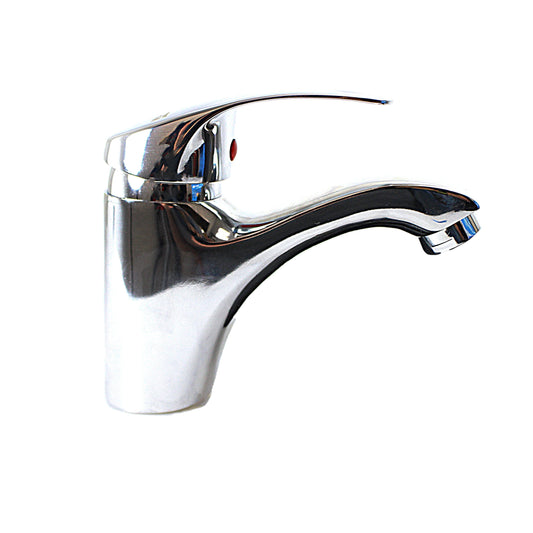 Kitchen Basin Sink Mixer Tap Spout Hot And Cold Water Chrome Tap 0845 (Parcel Rate)