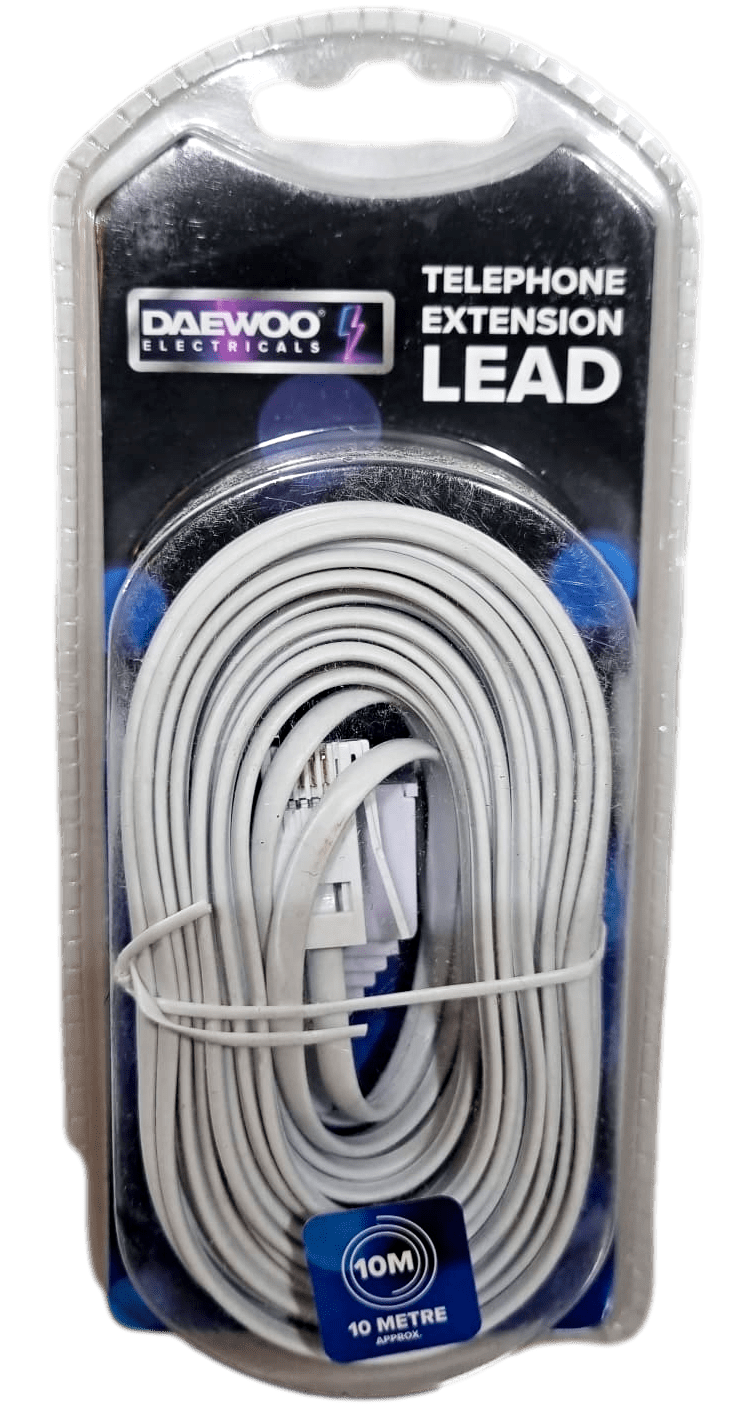 Home Office Telephone Extension Lead 10 Metre 1019 (Parcel Rate)